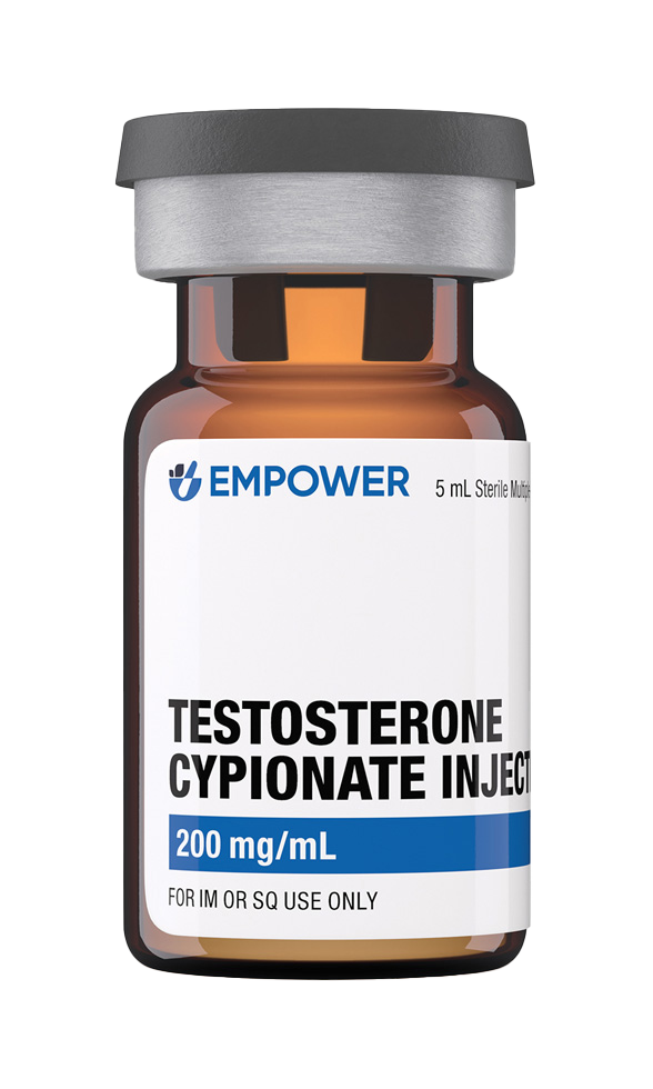 Testosterone Cypionate Injection bottle